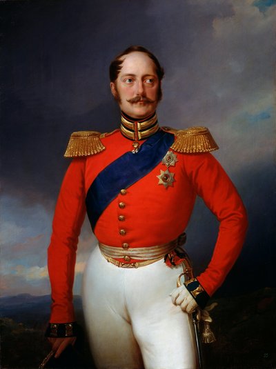 尼古拉斯一世皇帝肖像（1796-1855），1847年。 作者 弗朗兹·克鲁格（Franz Kruger）