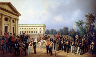 1841年，俄国皇家卫队（Tsarskoye Selo）于1832年成立。 作者 弗朗兹·克鲁格（Franz Kruger）