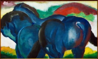 小蓝马 作者 弗朗兹·马克（Franz Marc）