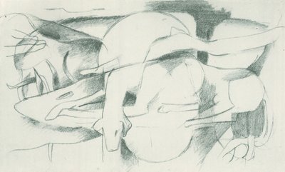 弗朗茨-马克 - 实地写生 - 第 04 张 作者 弗朗兹·马克（Franz Marc）