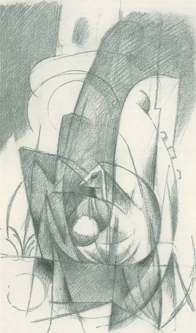 弗朗茨-马克 - 实地写生 - 第 15 张 作者 弗朗兹·马克（Franz Marc）