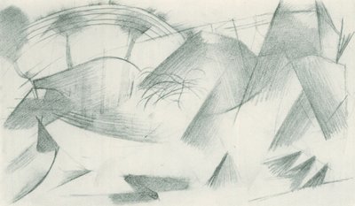 弗朗茨-马克 - 实地写生 - 第 33 张 作者 弗朗兹·马克（Franz Marc）