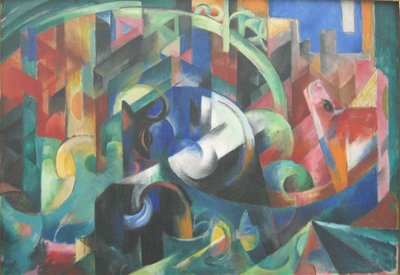 德语  Rinder I Cattle I 作者 弗朗兹·马克（Franz Marc）
