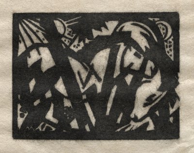 马 作者 弗朗兹·马克（Franz Marc）