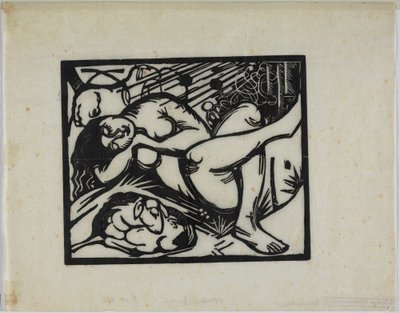 沉睡的牧羊女 作者 弗朗兹·马克（Franz Marc）