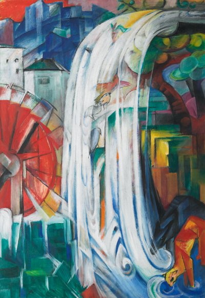 迷惑磨坊 作者 弗朗兹·马克（Franz Marc）