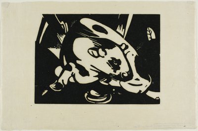 公牛 作者 弗朗兹·马克（Franz Marc）