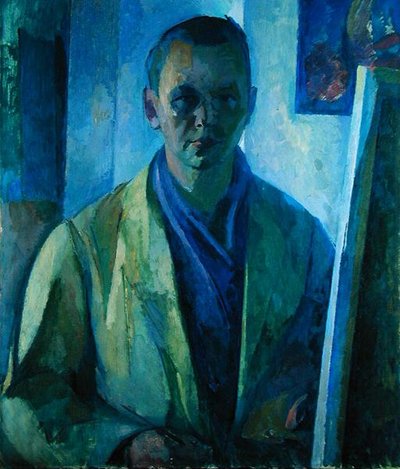 自画像 作者 Franz Nolken