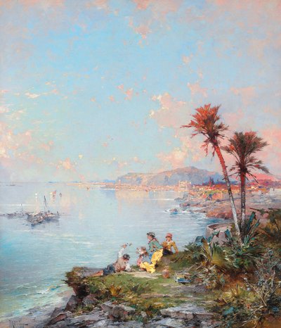 摩纳哥风光 作者 Franz Richard Unterberger