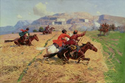 图片不明 作者 弗朗兹·鲁博（Franz Roubaud）