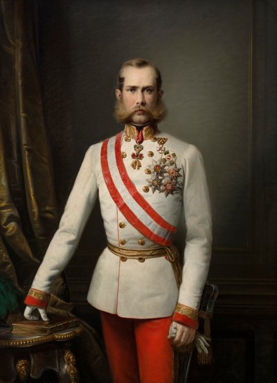德语：Bildnis des Franz Joseph I 弗朗茨-约瑟夫一世肖像 作者 老弗朗兹·拉斯
