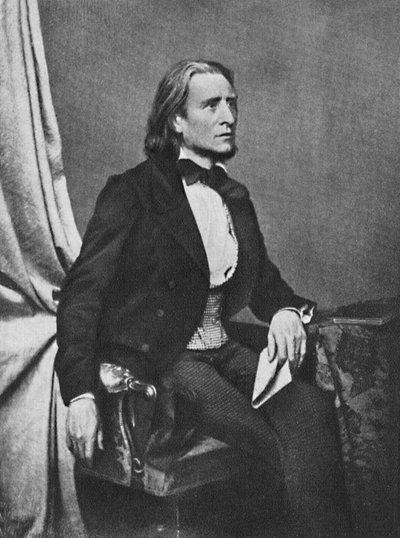 弗朗茨·李斯特（Franz Liszt），c1860，1939年 作者 弗朗茨·塞拉夫·汉夫斯坦格尔