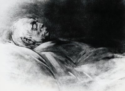 奥托-冯-俾斯麦（1815-1898）临终前 作者 弗朗兹·塞拉夫·冯·伦巴赫