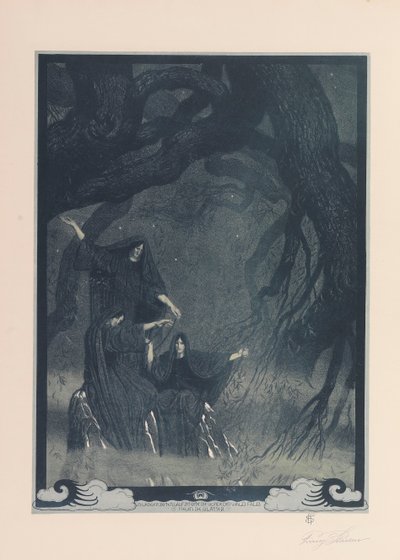 尼伯龙的指环》，1914年。 作者 弗兰茨·斯塔森