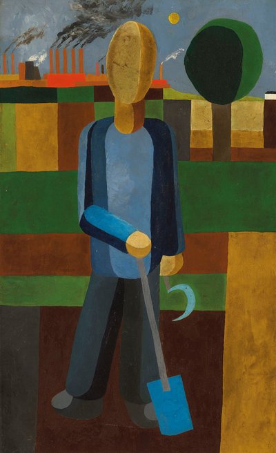 园丁，约1929-1930年。 作者 弗朗兹·威廉·塞维尔特