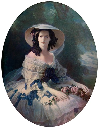 欧仁妮皇后，十九世纪，c1920 作者 弗朗茨泽维尔温特哈尔特