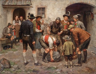 力量的考验 作者 Franz von Defregger