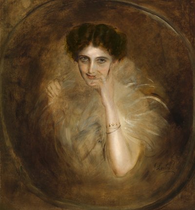 Mary Victoria Leiter Curzon女士，1901年。 作者 弗朗兹·冯·伦巴赫