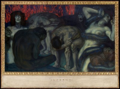 地狱1908年 作者 弗朗兹·冯·斯塔克
