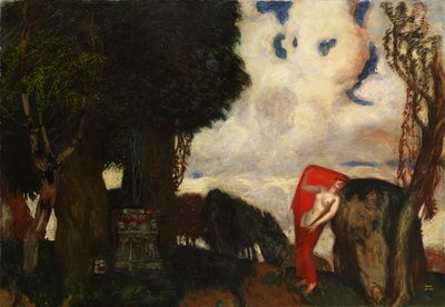 金牛座Iphigenia，c。 1890年。 作者 弗朗兹·冯·斯塔克