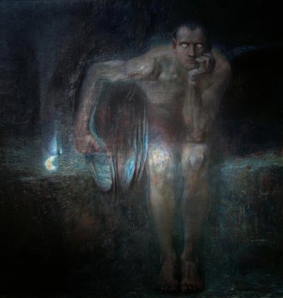 路西弗 作者 Franz von Stuck