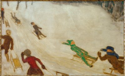 雪橇儿童 作者 弗朗兹·冯·斯塔克