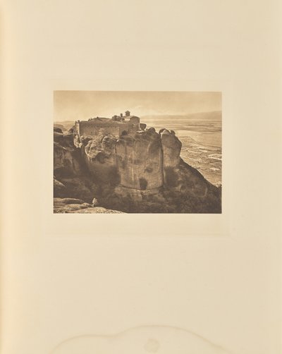 梅特奥拉的圣斯蒂芬修道院 作者 Frédéric Boissonnas