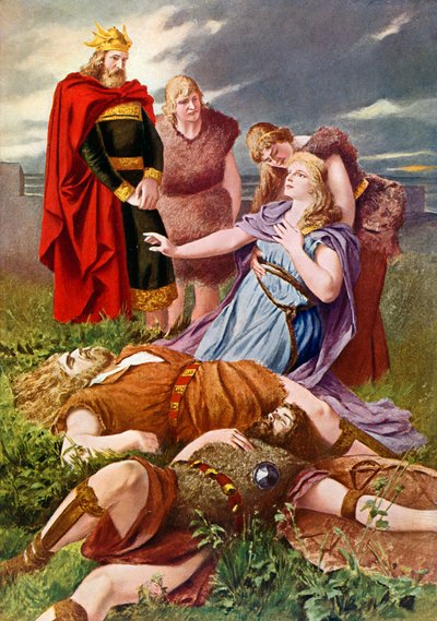 特里斯坦与伊索德》，最后一幕 作者 弗雷德·李克