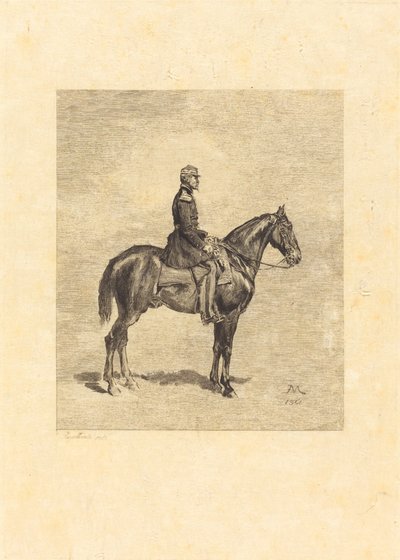 骑士 作者 弗雷德里克·奥古斯特·拉吉勒米（Jean Louis Ernest Meissonier）