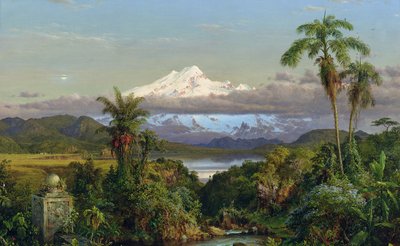 Cayambe，1858年 作者 弗雷德里克·埃德温·丘奇