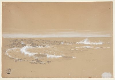 海岸线，加拿大大马南岛 作者 弗雷德里克·埃德温·丘奇