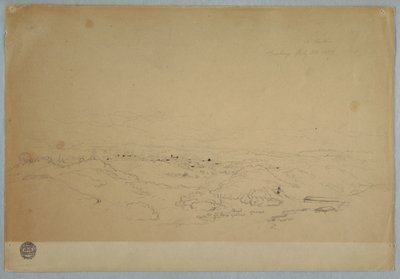 绘画，哥伦比亚卡塔戈，1853 年 7 月 23 日 作者 弗雷德里克·埃德温·丘奇