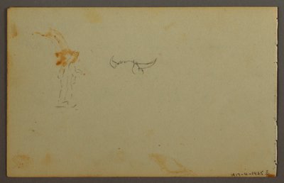素描，云研究，1844 年 作者 弗雷德里克·埃德温·丘奇