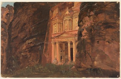 绘画，佩特拉，哈斯奈，1868 年 2 月下旬 作者 弗雷德里克·埃德温·丘奇