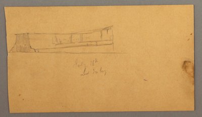 绘画，漂浮的冰山，1859 年 7 月 16 日 作者 弗雷德里克·埃德温·丘奇