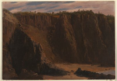 绘画，加拿大大马南岛，1851 年 8 月至 9 月 作者 弗雷德里克·埃德温·丘奇