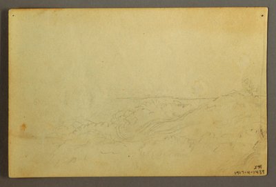 绘画，溪边林中小屋，1845 年 4 月 作者 弗雷德里克·埃德温·丘奇