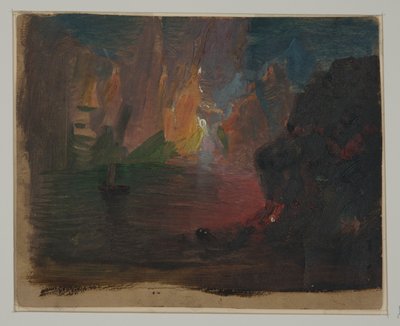 绘画，冰山幻想，约 1859 年 作者 弗雷德里克·埃德温·丘奇