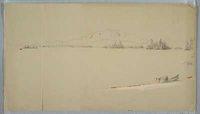 绘画，缅因州米林诺克湖，1878 年 9 月 作者 弗雷德里克·埃德温·丘奇