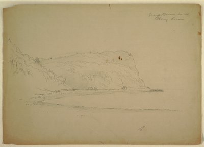 素描，"猴洞"，1851 年 作者 弗雷德里克·埃德温·丘奇