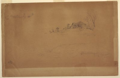 绘画，1857 年 6 月 10 日，厄瓜多尔瓜兰达附近 作者 弗雷德里克·埃德温·丘奇