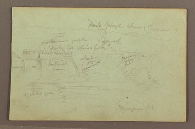绘画，《从加拿大一侧看尼亚加拉大瀑布》，1856 年 作者 弗雷德里克·埃德温·丘奇