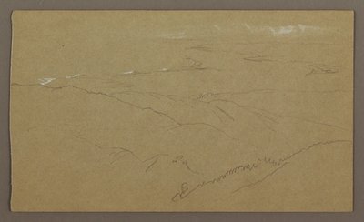 素描，海岸与海洋，"布卢克斯堡"，1865 年 8 月 作者 弗雷德里克·埃德温·丘奇