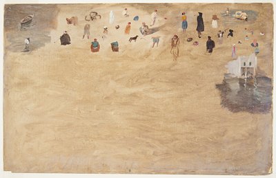 素描，阿拉伯人、动物和风景速写，1868 年 作者 弗雷德里克·埃德温·丘奇