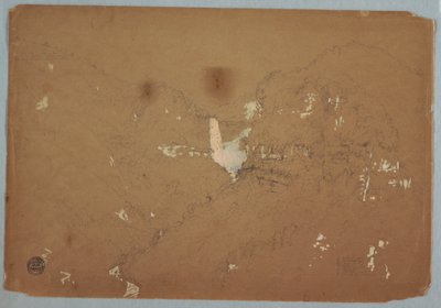 图画，哥伦比亚波哥大附近的特昆达马瀑布，1853 年 作者 弗雷德里克·埃德温·丘奇