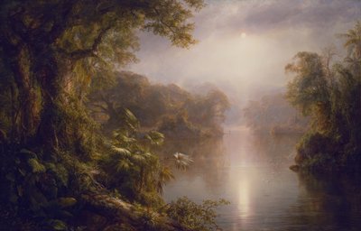 光之河》（El Rio de Luz）。 作者 弗雷德里克·埃德温·丘奇