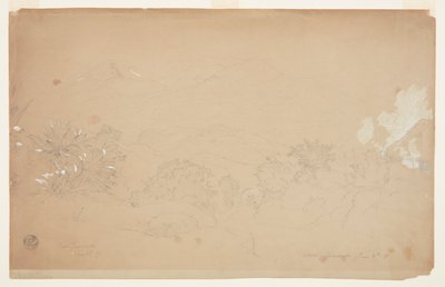厄瓜多尔瓜兰达附近的景观 作者 弗雷德里克·埃德温·丘奇