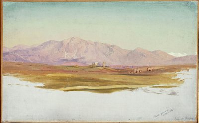 萨宾山，瓜纳罗山，1869年 作者 弗雷德里克·埃德温·丘奇