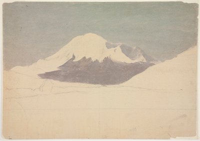 钦博拉索山，厄瓜多尔 作者 弗雷德里克·埃德温·丘奇