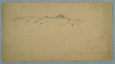 从厄瓜多尔奇洛看皮钦查山 作者 弗雷德里克·埃德温·丘奇
